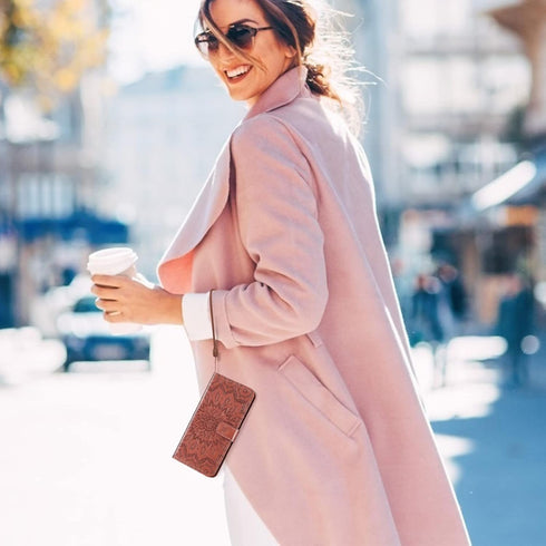 Phone Case for Hot Pepper Serrano 3 A95B A95C A95J Wallet Cases with Tempered Glass Screen Protector and Leather Slim Flip Cover Card Holder Stand...