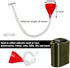 2 PCS Funnels for Automotive Use, Flexible Plastic Wide Mouth Funnel with Long Hose, Filling Funnel for Engine Oil Gas Fuel Water Fluid Liquid Tra...