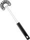 Linden Sweden Nylon Flat Whisk | Dishwasher Safe Egg Whisk with Ergonomic Handle for Safety and Control | Egg Beater Whisk for Professionals and B...