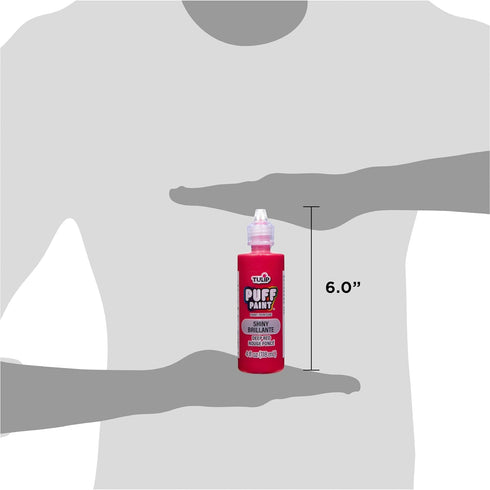 Tulip 41402 Dimensional Fabric Paint 4oz Slick Deep Red...