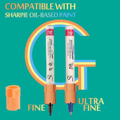 Pens Adapters for Cricut Explore 3 Air 2 Air Maker 3 Maker,Replace The Original Adapter,Compatible with Sharpie (Fine Point/Ultra Fine Point/Art/P...