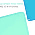Kids Placemats, Silicone Baby Placemats for Kids Toddler Children Reusable Non-Slip Table Mats, Baby Food Mats for Restaurant, 2 Pack, Blue/Baby G...