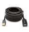 BlueRigger USB Extension Cable (32FT/10M, Long Active USB2.0 Extender, Male to Female Repeater, Data Transfer Cord)- for Game Consoles, Printer, C...