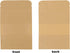 SHEUTSAN 500 Pack Kraft Bags with Window, 3.5 x 5.5 Inches Stand Up Storage Pouches Ziplock Sealing Packaging Paper Bag Resealable Sample Bags for...
