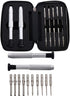 Eyeglass Repair Kit,Sunglass Repair Tool Metal Glasses Screws Screwdriver Assorted Kit Household Electric Appliances with Zipper Box Watch Tiny Sc...