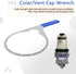 6 Inch Colar/Vent Cap Fuel Filter Wrench for 380134 382 Compatible with Detroit Diesel Truck Engines Cummins Engines, Davco 382 Filter Wrench...
