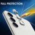 for Galaxy S24 Camera Lens Protector, Scratch-Resistant HD Clarity Ultra-Thin 9H Tempered Glass with Aluminum Edging, Individual Metal Lens Cover,...