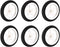 uxcell RC Model Plane Aircraft Wheel Micro Sport Wheel 0.07 Inch X 3 Inch - Wheel 6PCS...