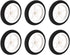uxcell RC Model Plane Aircraft Wheel Micro Sport Wheel 0.07 Inch X 3 Inch - Wheel 6PCS...