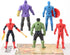 5pcs Collectible Super Hero Series Exclusive Figure Set, 4.7-Inch Action Figures...