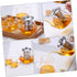 1 Set Teapot Loose Leaf Tea Pots Water Pitcher Loose Leaf Tea Maker Water Boiler Tea Infuser Kettle Tea Kettles Glass Tea Pot Handheld Water Jug S...