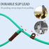 MayPaw Slip Lead Control Leash for Dogs No Pull, 13+ Colors Classic Dog Leash 7FT Pet Slip Leash, 1/4” Rope Leash for Small Medium Animals, Turquo...