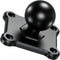 BRCOVAN 1'' Ball Mount Base with Aluminum Alloy 4-Hole AMPS Square Plate & 1'' TPU Ball Adapter Compatible with RAM Mounts B Size 1 Inch Ball Doub...