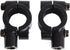 7/8" Handlebar Mirror Mount Clamps Accessories Black Motorcycle Rearview Side Mirrors Adapter(10mm)...