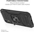 HNHYGETE for iPhone XR Case: iPhone XR phone case with Screen Protector: (Heavy Duty) Military Grade 360° Rotatable Kickstand Shockproof Protectiv...