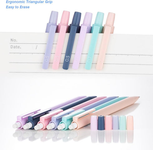 Mechanical Pencil Set with 12PCS Pastel Mechanical Pencils 0.5 & 0.7mm 240PCS HB Pencil Lead Refill, Preppy Things Cute Stuff Back to School Suppl...