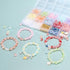 New Glass Beads Bracelet Making Kit Women Adult?Two-Color Transparent Gradient Glass BeadsJewelry Making Kit Gift...