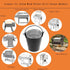 Grease Bucket Liners Replacment Traeger, Z Grill, Green Mountain Pellet Wood Smoker (15, Liners)...