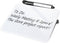 Desktop Small Dry Erase White Board, 8"×6" Glass Desk Whiteboard with Stand for Taking Notes, Home Office Tabletop Reminder Mini Notice Board for ...