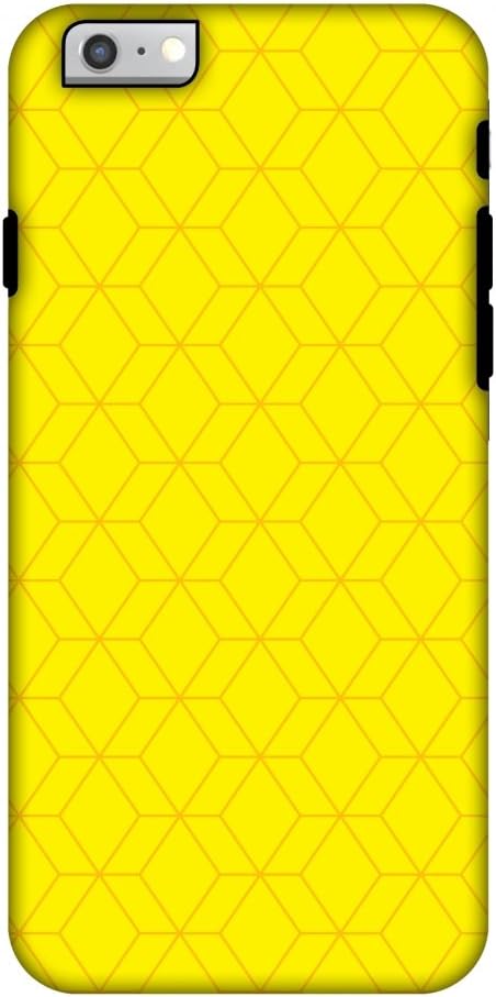 AMZER Dual Layer Hybrid Handcrafted Designer Shockproof Case with Screen Cleaning Kit for iPhone 6s Plus - Hexamaze 1...