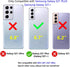 Military Grade Drop Impact for Samsung Galaxy S21 Plus Case 360 Metal Rotating Ring Kickstand Holder Armor Heavy Duty Shockproof Case for Galaxy S...