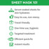 Nykaa Naturals Skin Secrets Bubble Sheet Mask, Avocado and Moringa, 0.67 oz - Face Mask for Dry Skin - Brightening Sheet Face Mask - Skincare Mask...