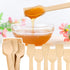 300 Pcs Disposable Mini Wooden Spoons 3.75" Tasting Spoons Ice cream spoon Sampling Spoons...