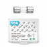 Chanzon 20Pcs UL Listed 3.6x10mm 10A 125V/250V 10 Amp F10AL AGC Glass Fuses Fast Blow Cartridge Tube Fuse 125 V / 250 V 20pieces f10al250v (0.14 x...