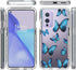Case for OnePlus 9 Case, for OnePlus 9 5G Clear Case for Girls, Soft TPU 360 Full Body Shockproof Hybrid Bumper Crystal Clear Phone Case Cover for...