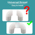 Portable Air Conditioner Exhaust Connector Coupling, AC Coupler 5.9inch 150mm AC Hose end, Portable AC Exhaust Hose Connector, Support Clockwise a...