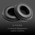 Replacement Headset Ear Pads for BlueParrott B250-XT, XTS, Plantronics CS540, Supra - HW251, HW261, SAVI- W440, W445, W740, W745, Jabra GN2000, PR...