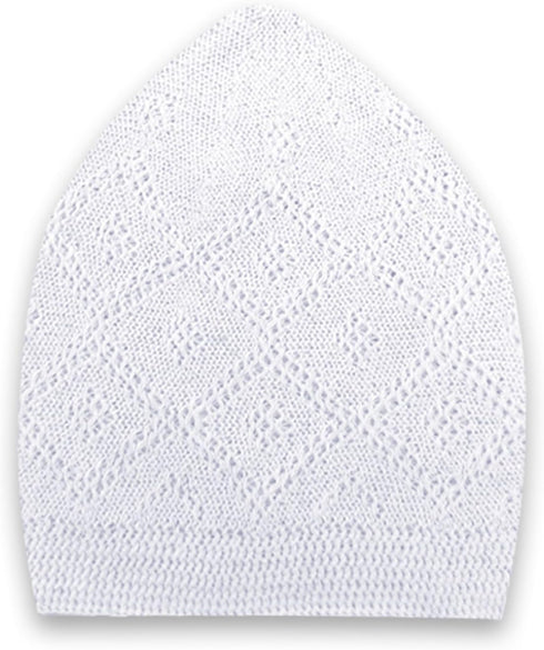 Kufi Hats for Men, Muslim Clothes for Men,%100 Breathable Skull Beanie, Crochet Cap, Handicraft Taqiyah, Cufi, Kufe...