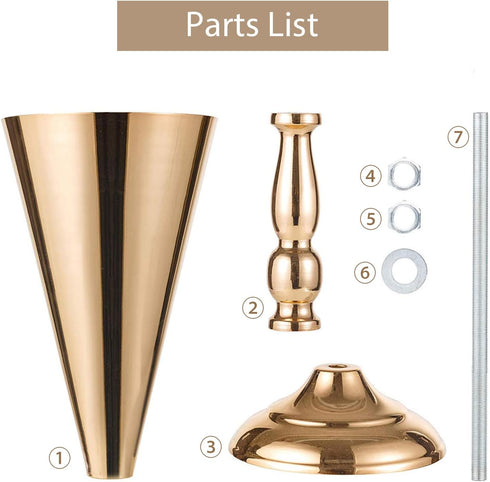 Sziqiqi Trumpet Floral Centerpiece Riser Stand for Wedding Reception Centerpieces Party Event Anniversary Birthday Decoration Flower Arrangement P...