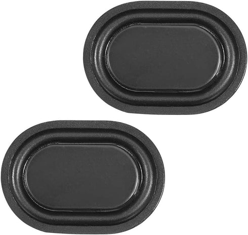 uxcell 41×28mm Speaker Passive Radiator Vibration Plate Subwoofer Vibration Membrane, DIY Bass, Low Frequency 2pcs...