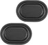 uxcell 41×28mm Speaker Passive Radiator Vibration Plate Subwoofer Vibration Membrane, DIY Bass, Low Frequency 2pcs...
