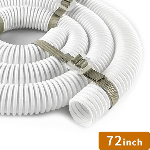 Replacement Pool Cleaner 6-Ft Cuffless Feed Hose for Polaris 360 Cleaner 9-100-3102 1-1/2" Diameter,Pool Accessories...