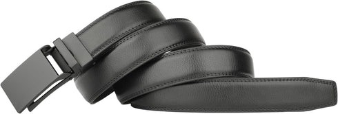 HIMI Men's Comfort Genuine Leather Ratchet Dress Belt with Automatic Click Buckle...