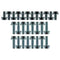 ICT Billet Bolt KIT ONLY - LS Ignition Coil & Bracket - Hex Flange Bolts LS1 LS3 LS2 LSX 551426...