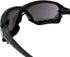 Birdz Eyewear Gasket Safety Padded Motorcycle Sport Sunglasses Black with Smoke Lens...