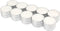 Stonebriar 20 Pack Unscented Mega Oversized Tea Light Candles with 9 Hour Extended Burn Time...