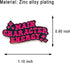 Main Character Energy Pin - Fun Series - Enamel Lapel Pin - Plated Badge for Clothing, Bags, and Lanyards...