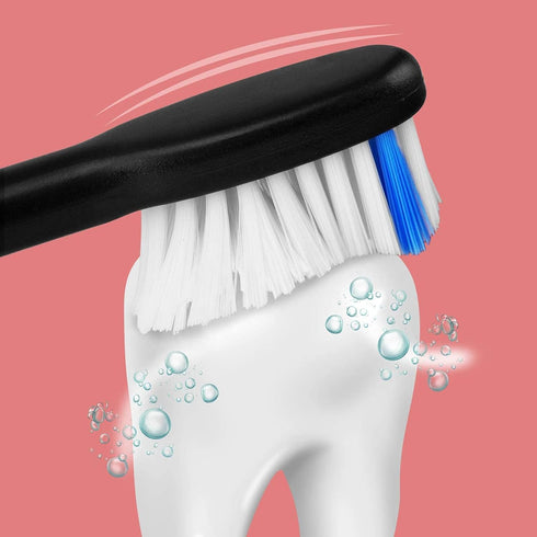 2 Pcs Electric Toothbrush Heads for BTFO 1741-01 (Black)...
