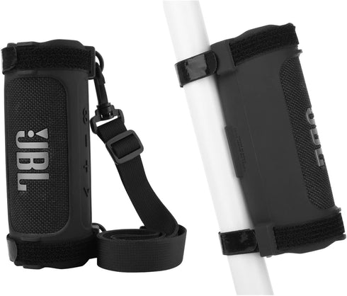 TXEsign Silicone Case Cover for JBL Flip 6 Portable Bluetooth Speaker, Protective Case JBL Flip 6 Portable Speaker Mount with Shoulder Strap and B...