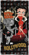 Trevco Betty Boop Hollywood Nights Officially Licensed Beach Towel 30" X 60"...
