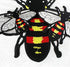 Retro Embroidery Large/Med/Small Bees/Wasps Paste Patch Clothing Sweater DIY Accessories Fashion Patch...