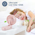 Mini Fan Handheld, Handheld/Neck/Desk 3 in 1 Rechargeable Small Portable Fan for Travel, 2400mAh Battery Operated Fan with LED Display, 180° Folda...