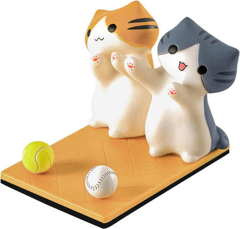 Cute Cat Smartphone Stand Phone Holder Cartoon Animal Japanese Anime (Pumpkin and Gabriel)......