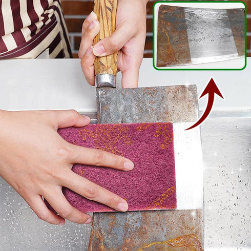 Heavy Duty Cleaning Cloths, Household Scrub Pads?10/Pack, for Cleaning Stubborn Stains in The Oven and Sink, on The Grill, or on The Bottom of pot...