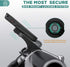 TUSITA Out Front Mount Compatible with Garmin Edge GPS Bike Computer, XOSS G/G+, iGPSPORT - Cycling Handlebar 25.4mm 31.8m...