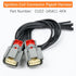 2Pcs Ignition Coil Connector Pigtail Harness CU2Z-14S411-AFA for Ford Expedition F150 Explorer Flex Lobo Taurus Transit-150 Transit-250 Transit-35...